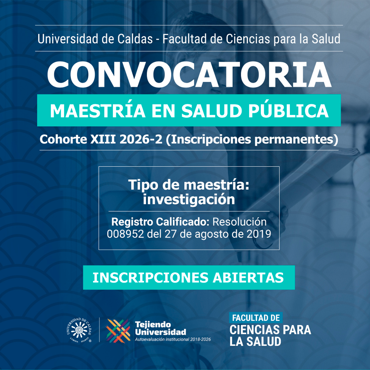 Maestría en Salud Pública Inscripciones 2026